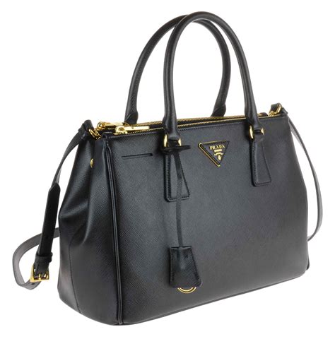 prada borsa pelle nera|Borsa Medium in pelle in Nero .